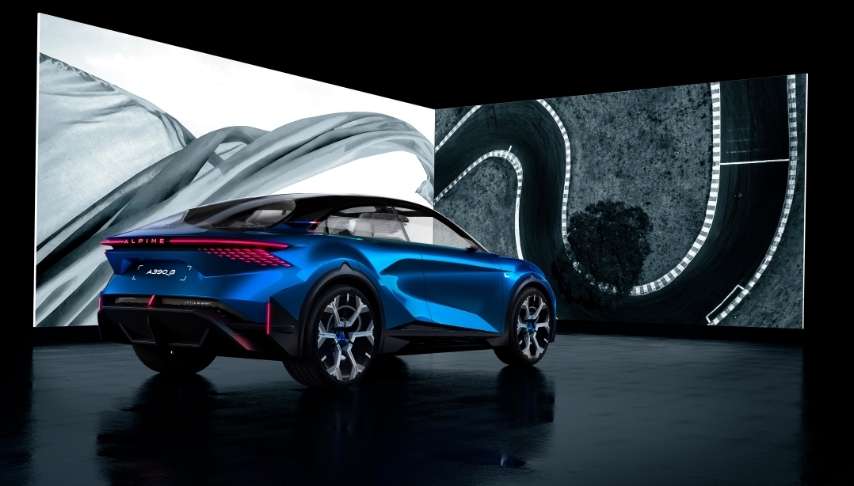 Alpine A390 ilk kez sahneye kt!