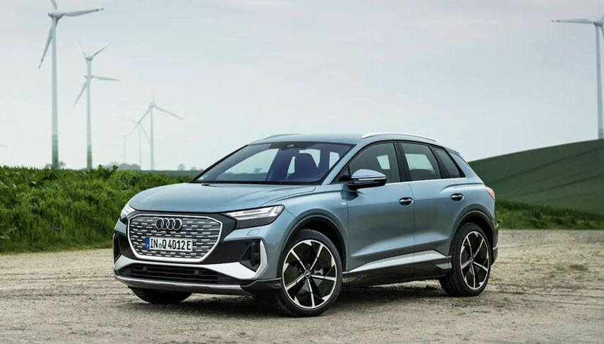 Audi Q4 e-tron sata sunuldu