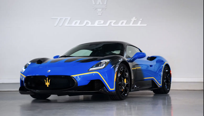 Maserati yeni GT2 Stradalei Monterey Car Weekde tantt