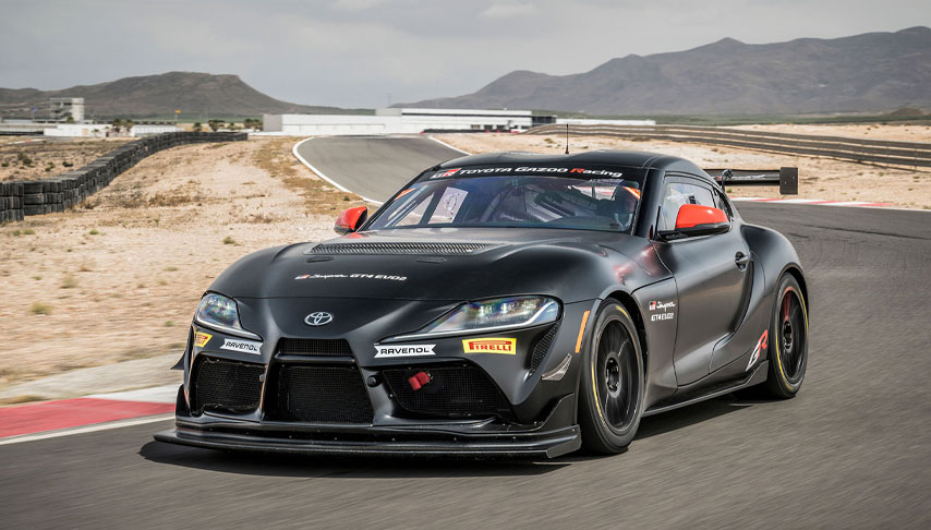 Toyota GR Supra GT4 EVO2 yeni sezona hazr